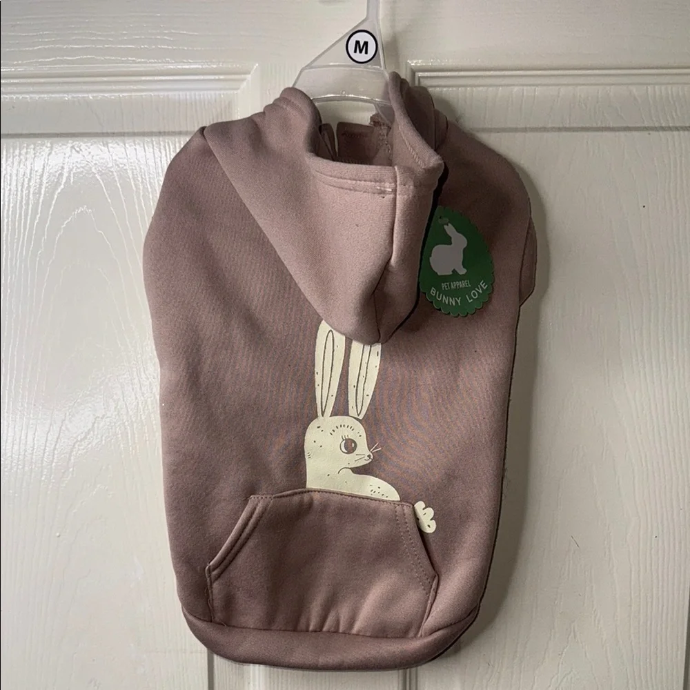 Pink Dog Hoodie